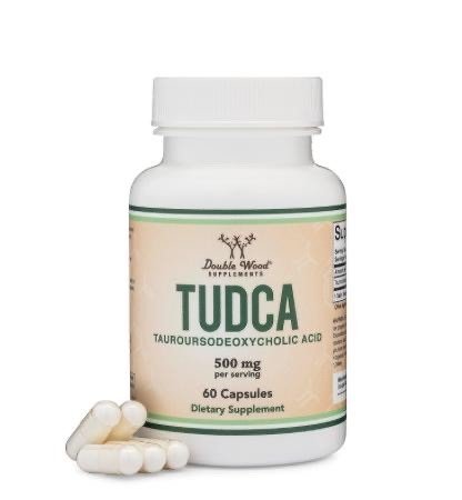 1 دوب وود مكمل غذائي تودكا 500 مجم - 60 كبسولة Double Wood Supplements TUDCA 500 mg - الصورة 1